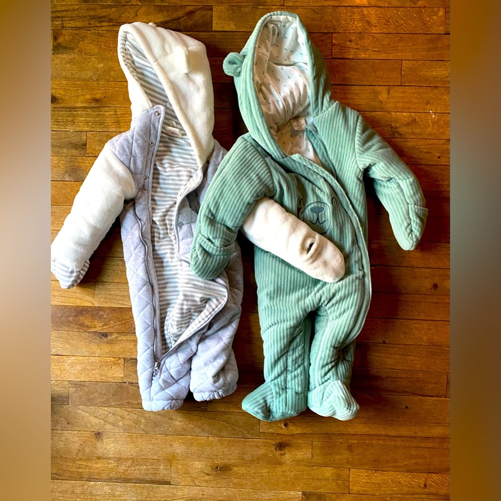 First Wish Baby Snowsuits 9-18M